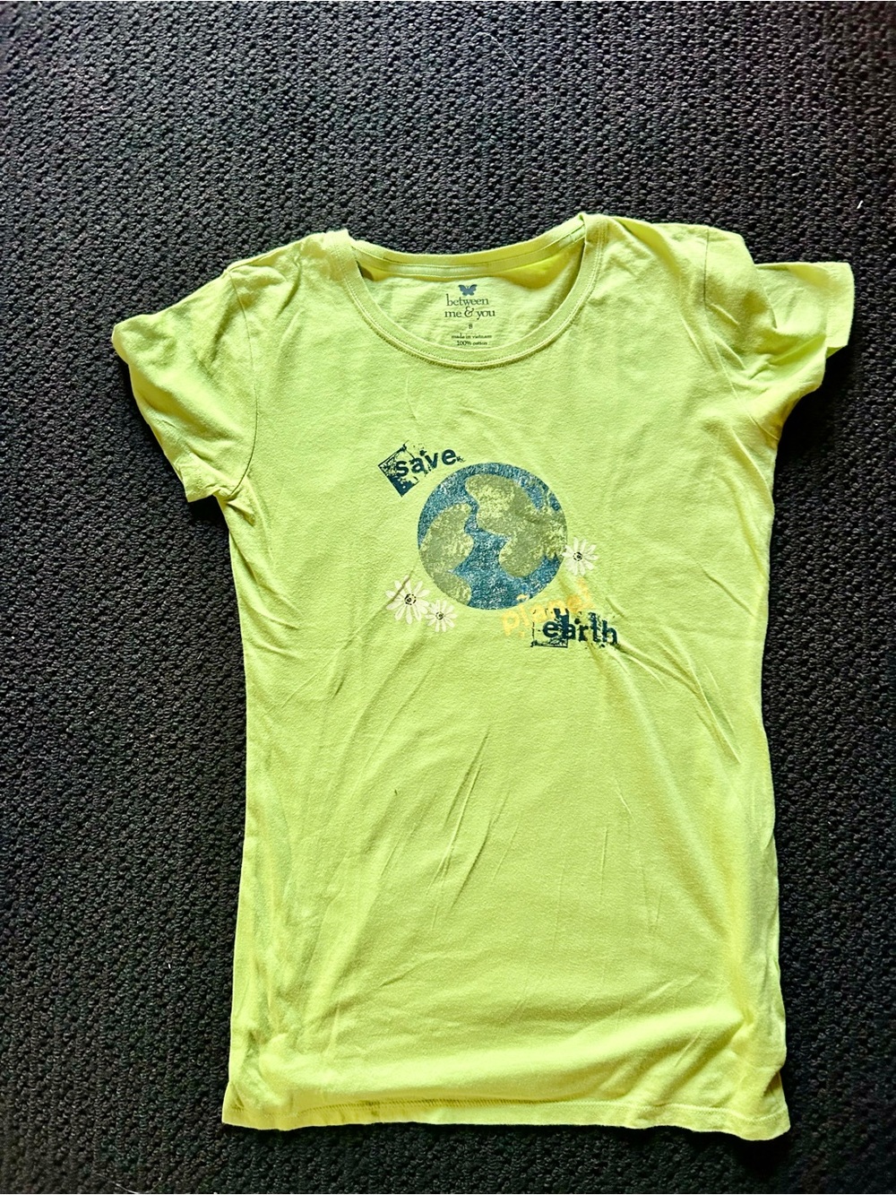 Lime 'Save Planet Earth 🌍 ' Graphic Tee